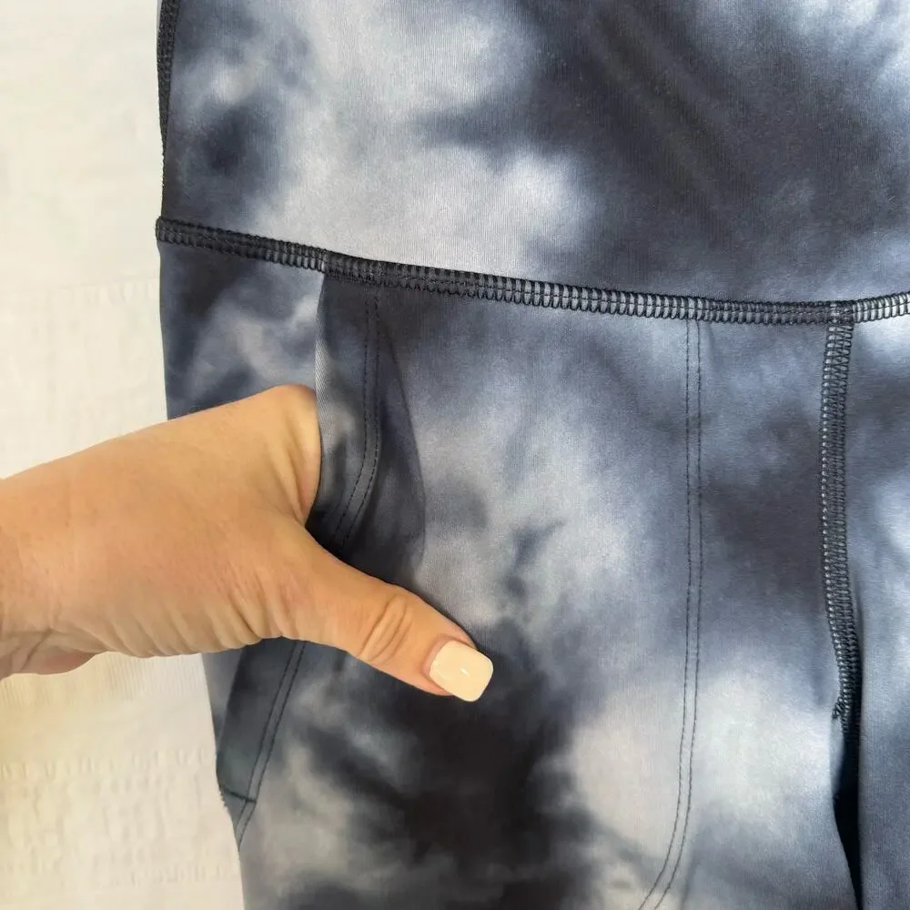 Champion Tie Dye Jogger Leggings Women’s Size Small Exercise Gym Workout